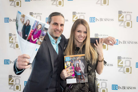 Toasting the 40 Under 40
