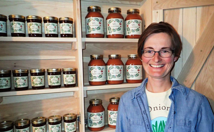 Juli McGuire, owner Two Onion Farm in Belmont, is a Retail Ready Lab graduate.