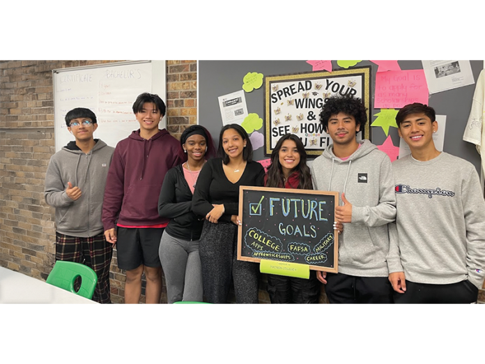 With their eyes on the future, students enrolled in the Boys & Girls Clubs of Dane County's AVID/TOPS program are goal oriented.