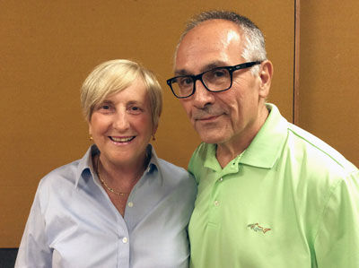 Barbara Bova, with husband Gary, is giving strong consideration to going without medical insurance coverage while in Florida.