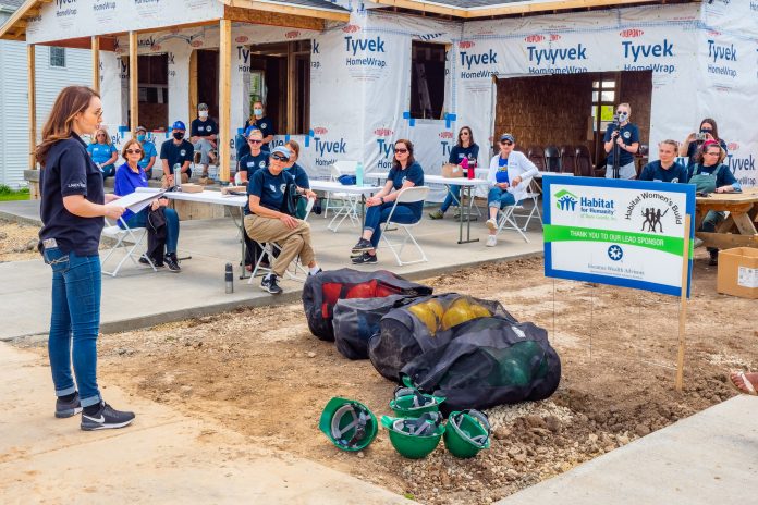 Habitat women’s build