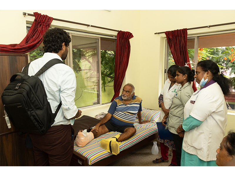 Phoenix-Aid's first human clinical trials will begin in India starting in January. Karthikeyan said the data colleted will help refine the product for a U.S. launch, addressing parallel challenges related to wound care that affect underserved groups across America.