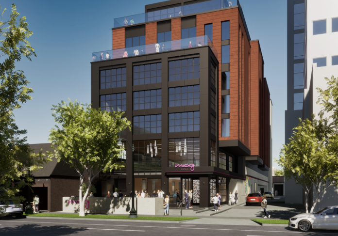 NCG breaks ground on Moxy Hotel