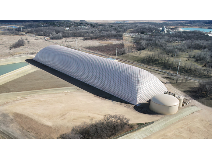 With the structure of a sports dome, Alliant’s Columbia Energy Storage Project could transform how energy is stored and distributed to consumers.