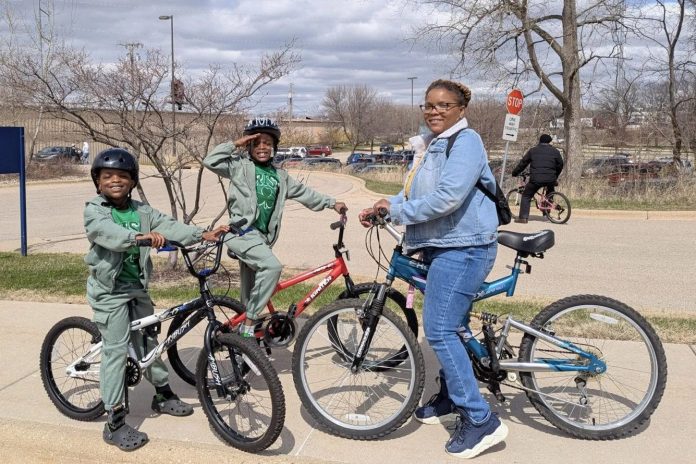 Bikes for Kids Wisconsin on April 5 provided 500 bicycles and helmets to community members at its 2025 Bikes for Kids Annual Bike Giveaway.