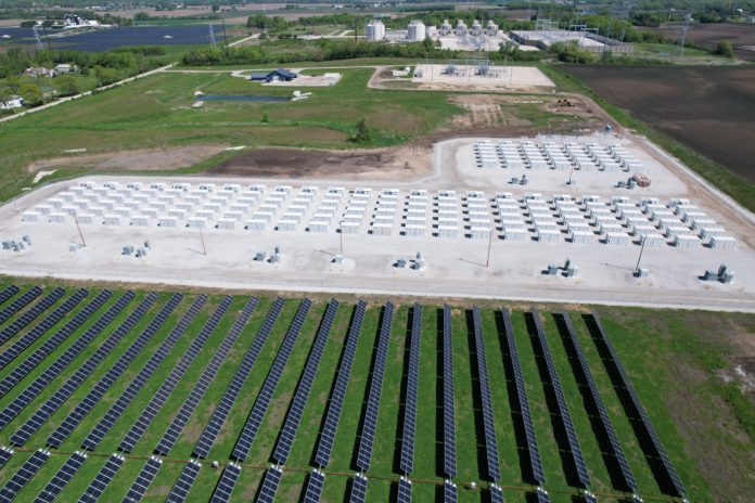 The Paris Solar-Battery Park in Kenosha County