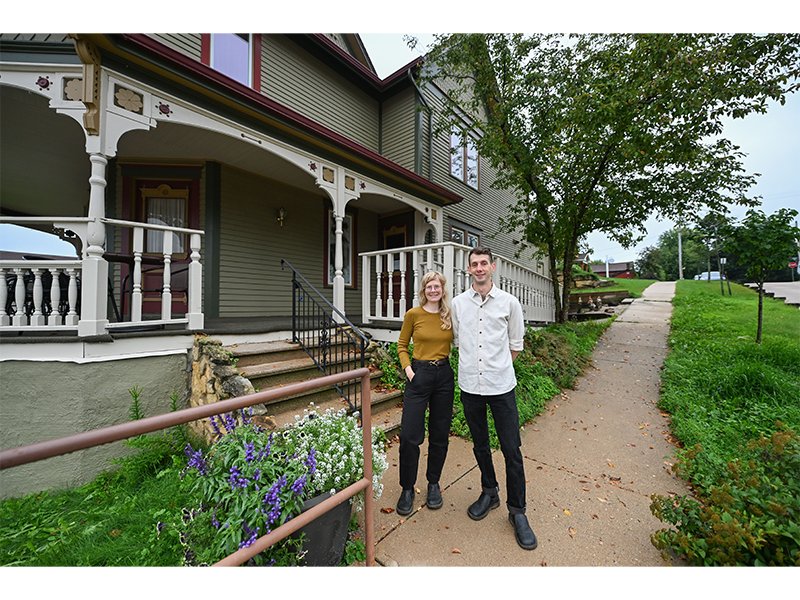 Husband-wife chef duo Sam Kincaid and Jon Nodler opened New Glarus' Canter Inn.