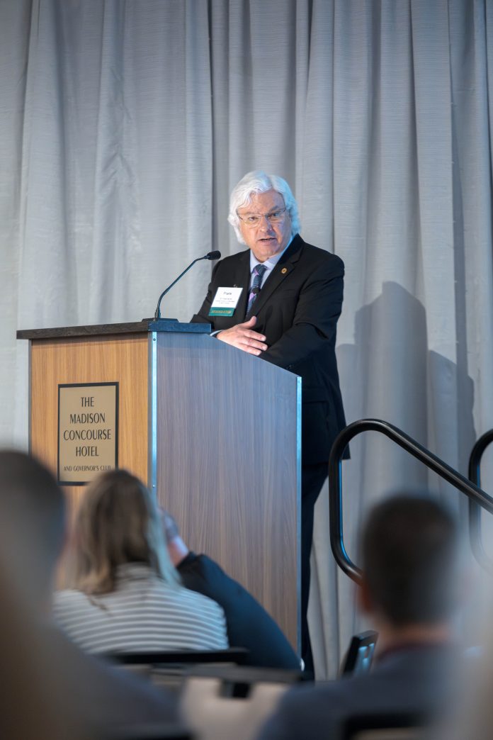 Dr. Frank Byrne, president emeritus of St. Mary’s Hospital