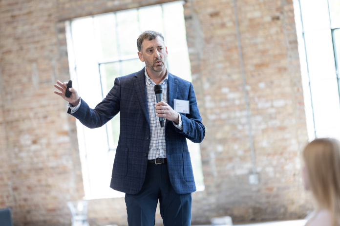Chris Caulum, vice president–commercial brokerage for Oakbrook Corp.