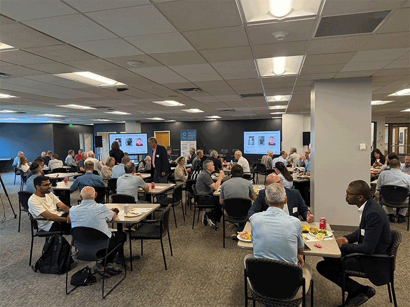 Discussion at Tuesday’s Wisconsin Technology Council Innovation Network luncheon in Madison focused on the implications of AI for UW-Madison, businesses and the future workforce.