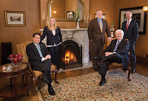 From left to right: Bryan Chan, Small Company Executive of the Year; Anna Stern, Young Executive of the Year; Dan Hartung, Medium Company Executive of the Year; Frank Byrne, Lifetime Achievement Award winner; Kevin Conroy, Executive of the Year and Large Company Executive of the Year
