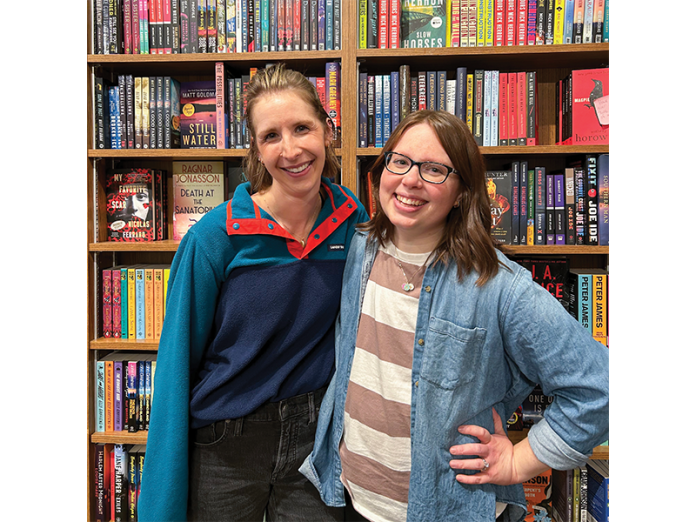 Mystery to Me employees turned co-owners Hannah Davidson (left) and Hilary Burg officially took over the store in early January.