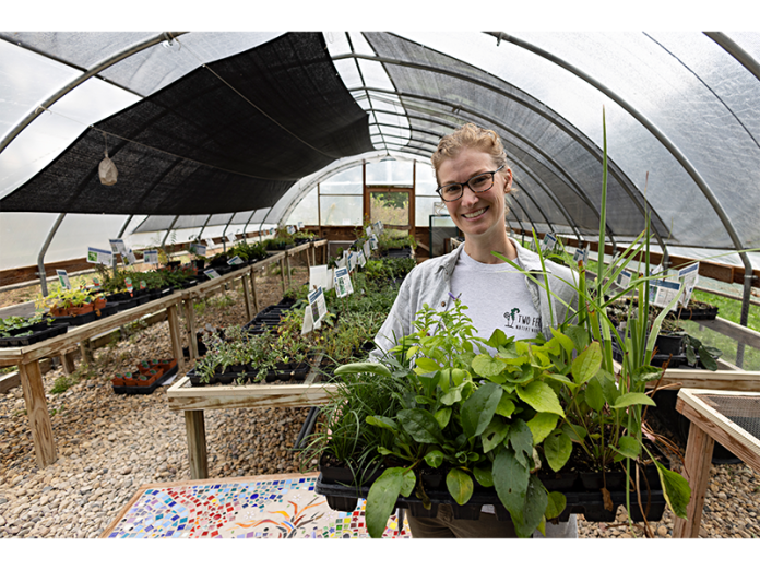 Athena Salzer founded Two Ferns Native Nursery after she had trouble sourcing native plants in Madison.