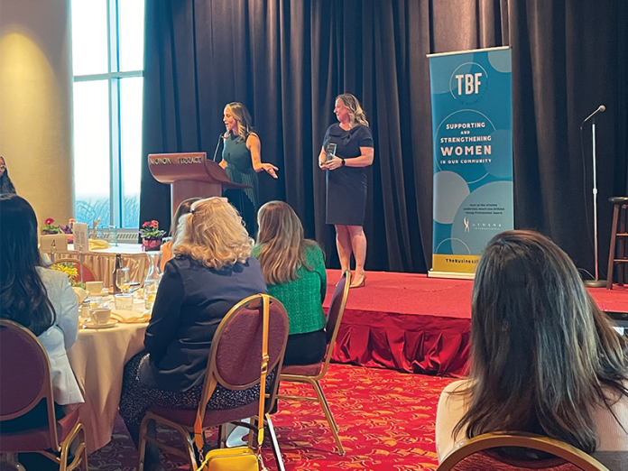 Carolyn Jahnke received the 2025 ATHENA Leadership Award.