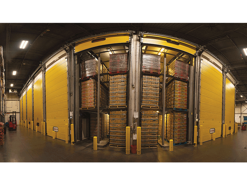 Kwik Trip receives 20 loads of bananas each week; they need a lot of room for ripening.