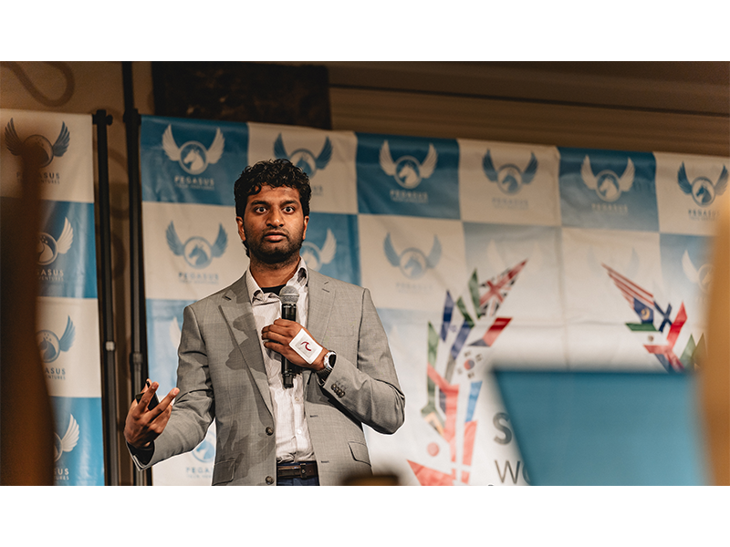 Ashwinraj Karthikeyan, founder of Phoenix-Aid