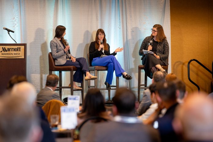 In Business Madison Editor-in-Chief Katie Dean held a keynote conversation with Anne Neujahr Morrison and Sarah Neujahr, principals of New Year Investments.