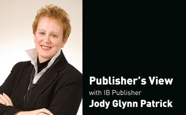 IB Publisher Jody Glynn Patrick writes about business for her column, with a departure to “no business allowed” in her blog “After Hours”. Even the print magazine’s parameters are loose for Jody, as she writes from the heart and typically more toward HR or human interest topics.