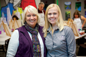 Arlene Welcher teaches at McFarland High School, while her daughter, Robin, is a clinical dietician for UW Health. In their “spare time,” they’ve created Artful Escapes.