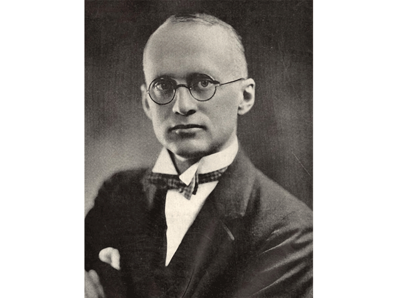 Harry Steenbock, a UW-Madison biochemistry professor known for his discovery of a vitamin-D fortification process using ultraviolet light