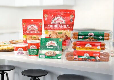 V&V Supremo Foods produces a wide range of authentic, high-quality Mexican food products, including its award-winning Chihuahua Brand Cheese, signature chorizo and traditional cremas.