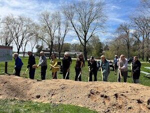 Tuesday's Mendota County Park groundbreaking ceremony