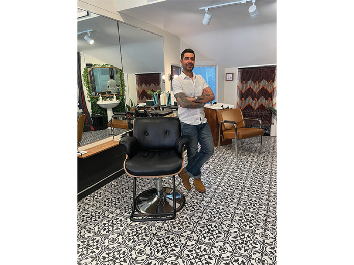 Brad James started his hair salon, Corpus, with 12 years of experience and the dream of creating a business that was all his own.