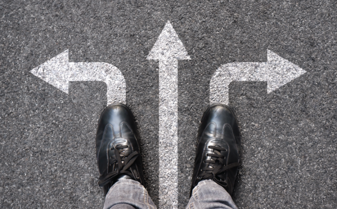 Feature Starting New Business On Right Foot Panel