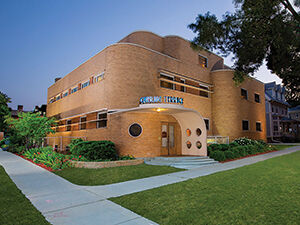 Quisling Terrace, an “art moderne” historic building in Madison, was converted into mixed-income housing by Gorman & Co.