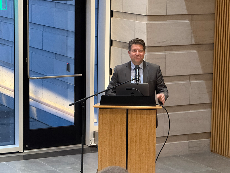 University Research Park managing director Aaron Olver said “innovation needs a neighborhood. And a neighborhood needs more than just employment. It needs housing, it needs restaurants, it needs fitness, it needs food and beverage.”