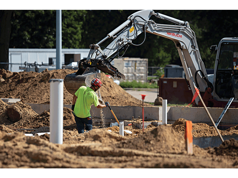 Construction on the Imagination Center at Reindahl Park began with a groundbreaking in May. It is set to be complete in July 2026, with the facility opening in September 2026.