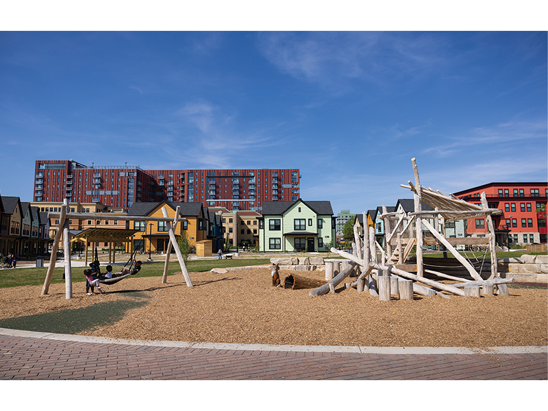Bayview's new outdoor amenities bring neighbors together.