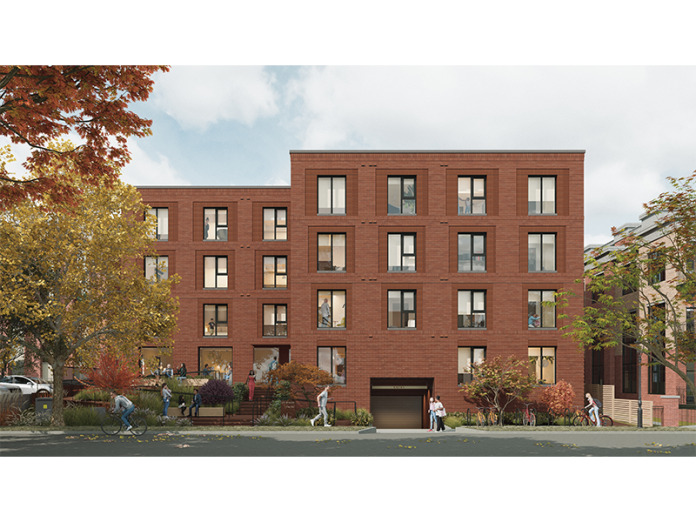 Neutral's Main Street project, pictured in a rendering, uses mass timber for its structural strength and environmental benefits.