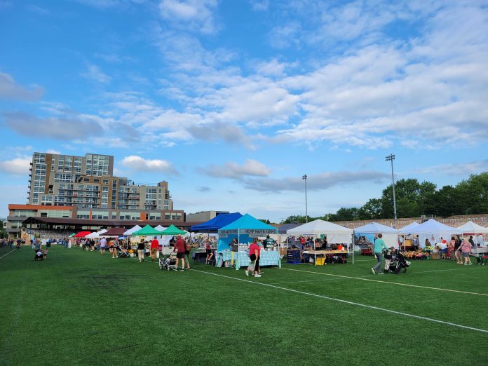 The Dane County Farmers' Market will move to Breese Stevens Field for one Saturday to make way for Art Fair on the Square.