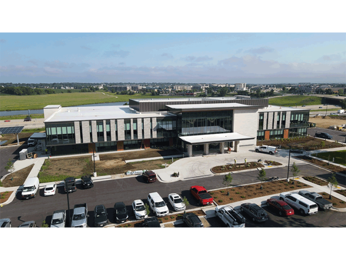 SSM Health's new, 90,000-square-foot outpatient care facility in Sun Prairie, near completion at 2850 O'Keeffe Ave., is scheduled to open in September. The Sun Prairie facility was designed by the Kahler Slater architecture firm and built by general contractor Findorff for a cost of $60 million.