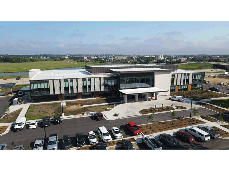 SSM Health's new, 90,000-square-foot outpatient care facility in Sun Prairie, near completion at 2850 O'Keeffe Ave., is scheduled to open in September. The Sun Prairie facility was designed by the Kahler Slater architecture firm and built by general contractor Findorff for a cost of $60 million.