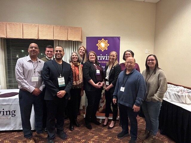 Thriving Wisconsin held a rebranding event with its team and a few community partners.