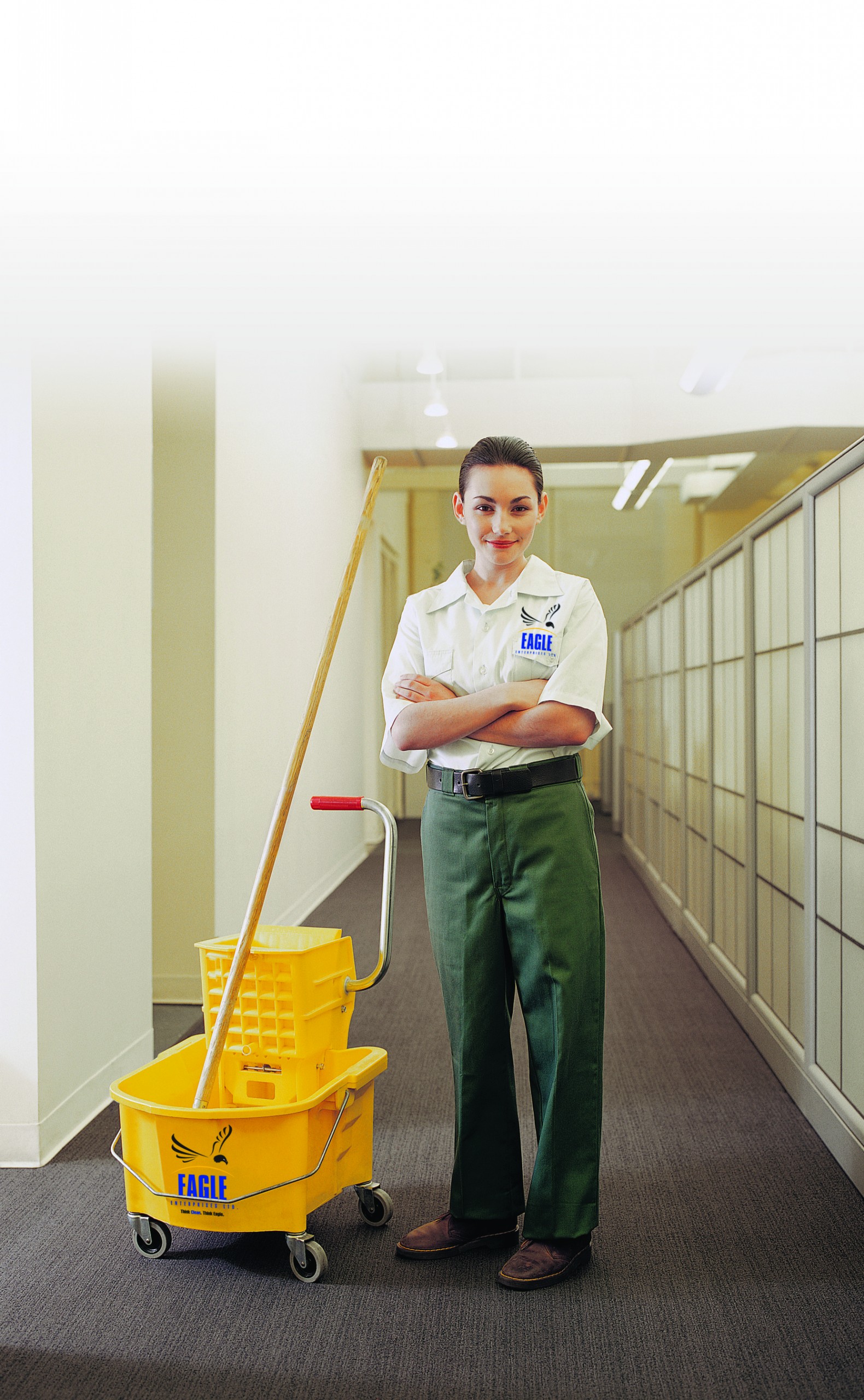 Girl Mop Bucket