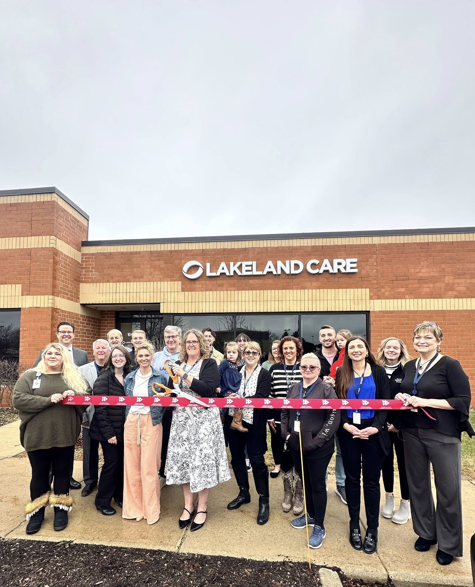 The grand opening of Lakeland Care's new Madison office