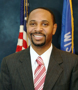 Wisconsin Department of Workforce Development Secretary Reggie Newson.