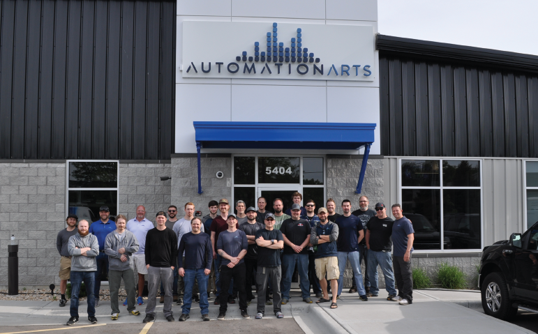Automation Arts President Shaun Trudell gives his staff credit for the company’s growth, but he knows it must diversify to keep growing. (Photo by Automation Arts)
