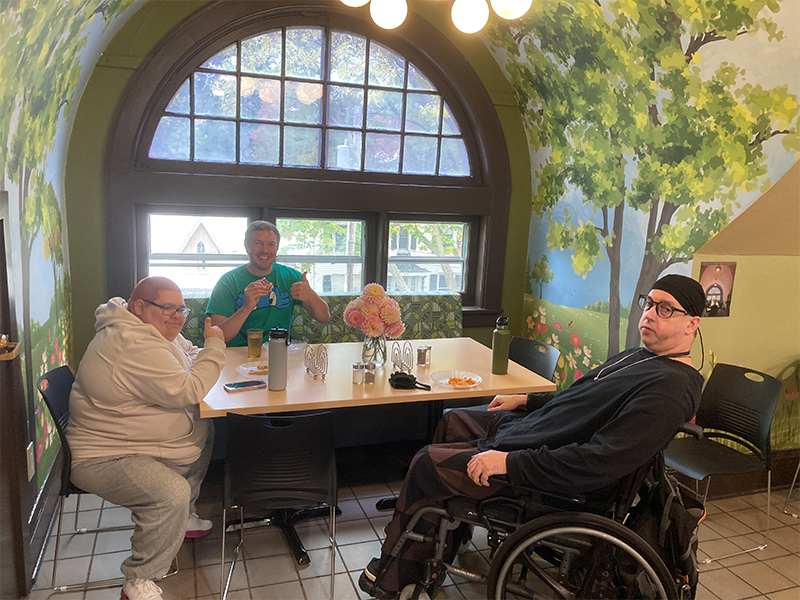 People served by Madison's Yahara House enjoy a greater sense of community as the result of facility improvements completed as part of the 2025