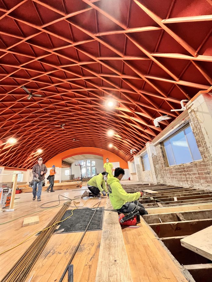 The Atwood Music Hall, set to open this June, is currently under construction in partnership with Operation Fresh Start, a local nonprofit.