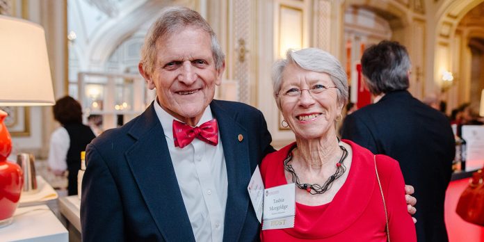 Distinguished Service Award winners John and Tashia Morgridge