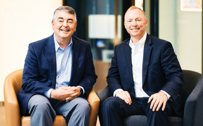 Paul Hoffmann (left) and Jim Tubbs