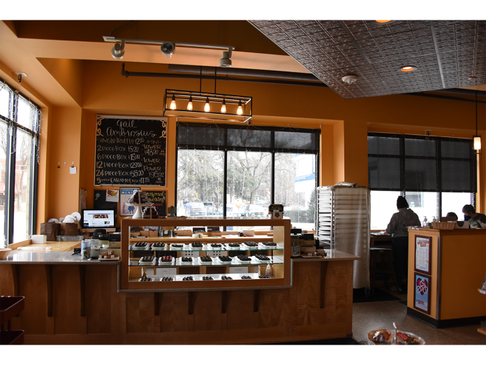 Gail Ambrosius Chocolatier's storefront is located in Madison’s Atwood neighborhood.
