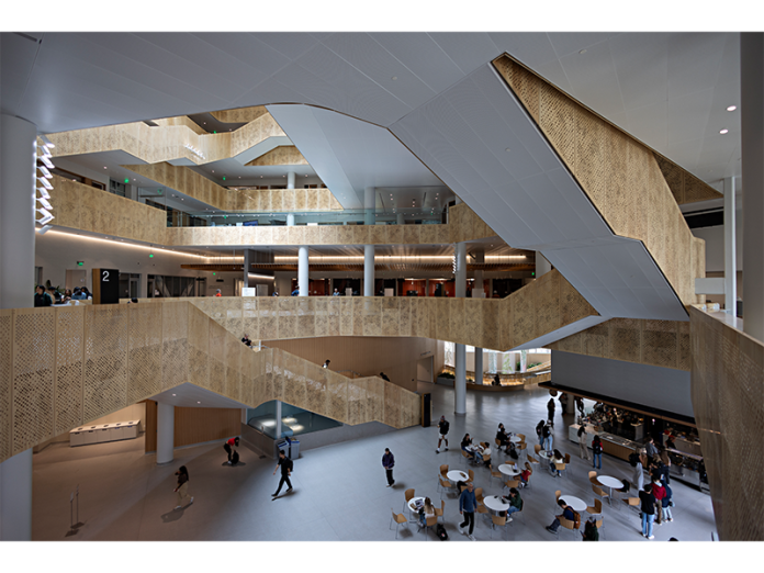 Morgridge Hall, the home of UW-Madison's School of Computer, Data and Information Sciences, will house the new College of Computing and Artificial Intelligence.
