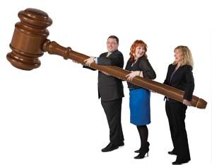 Our Expert Panel (left to right): Attorney Troy Thompson, a partner in the Axley Brynelson law firm; Mary Warnock, HR director in the Appliances Division of Spectrum Brands; attorney Jennifer Mirus, a partner in the employment law group of Boardman Clark law firm.