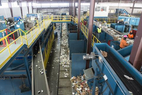 Kipp Street Station material recovery facility, a division of Pellitteri Waste Systems