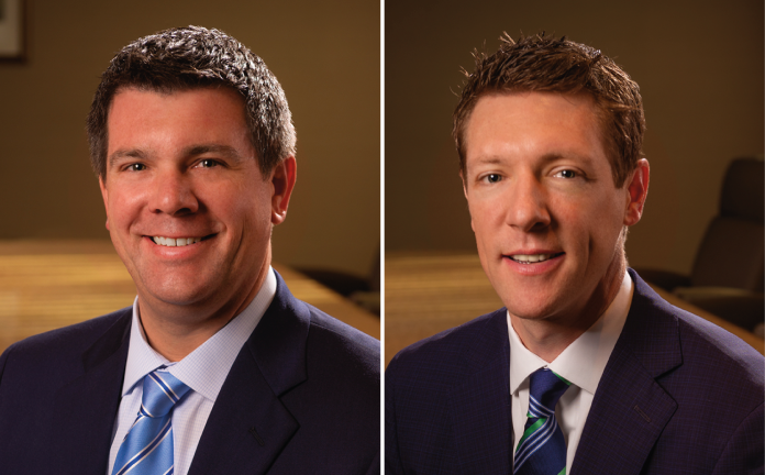 Mark (left) and Patrick Flesch were recently named COO and president, respectively of the Gordon Flesch Co.